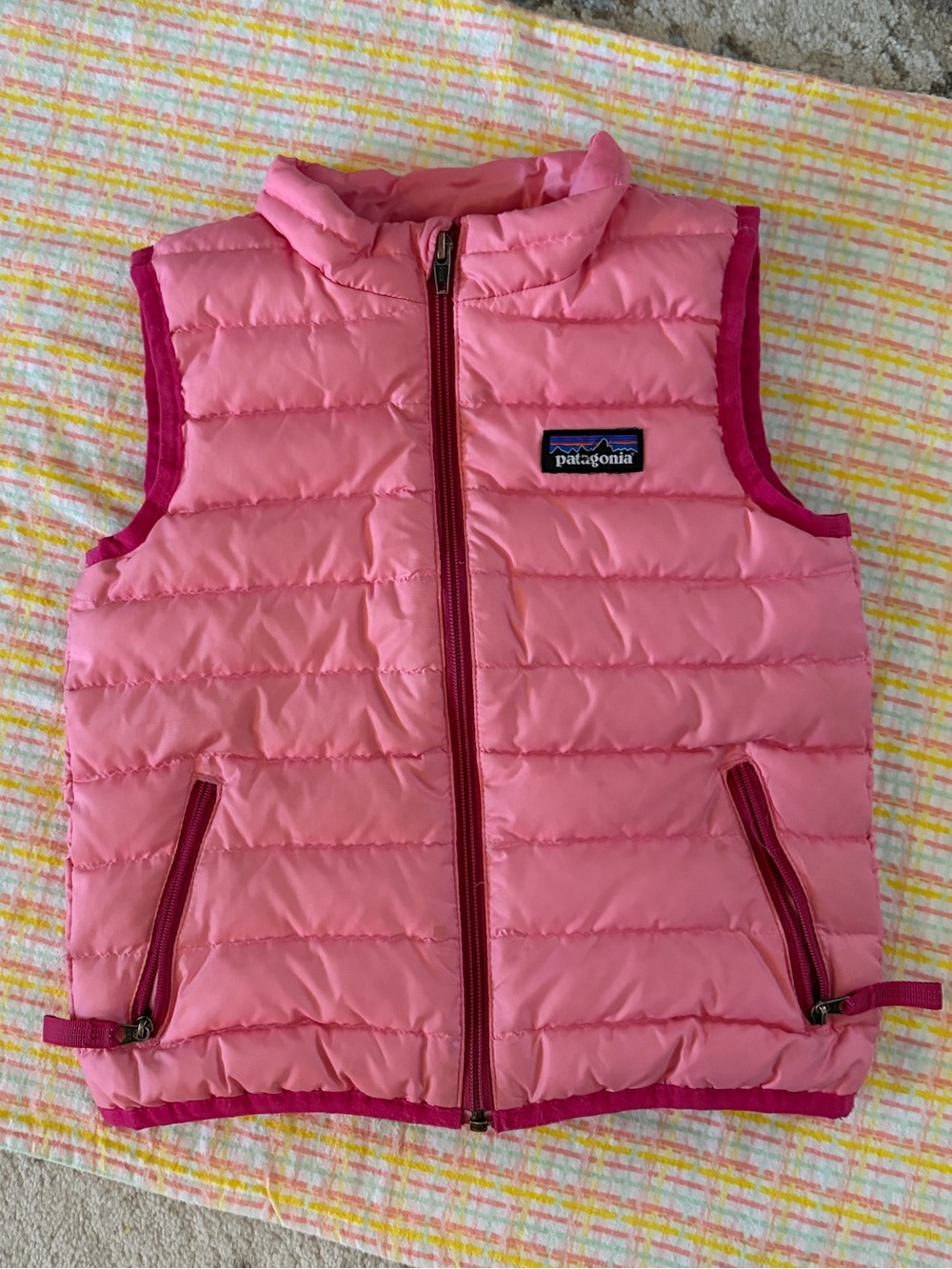 Patagonia Baby Down Sweater Vest, Size 2T